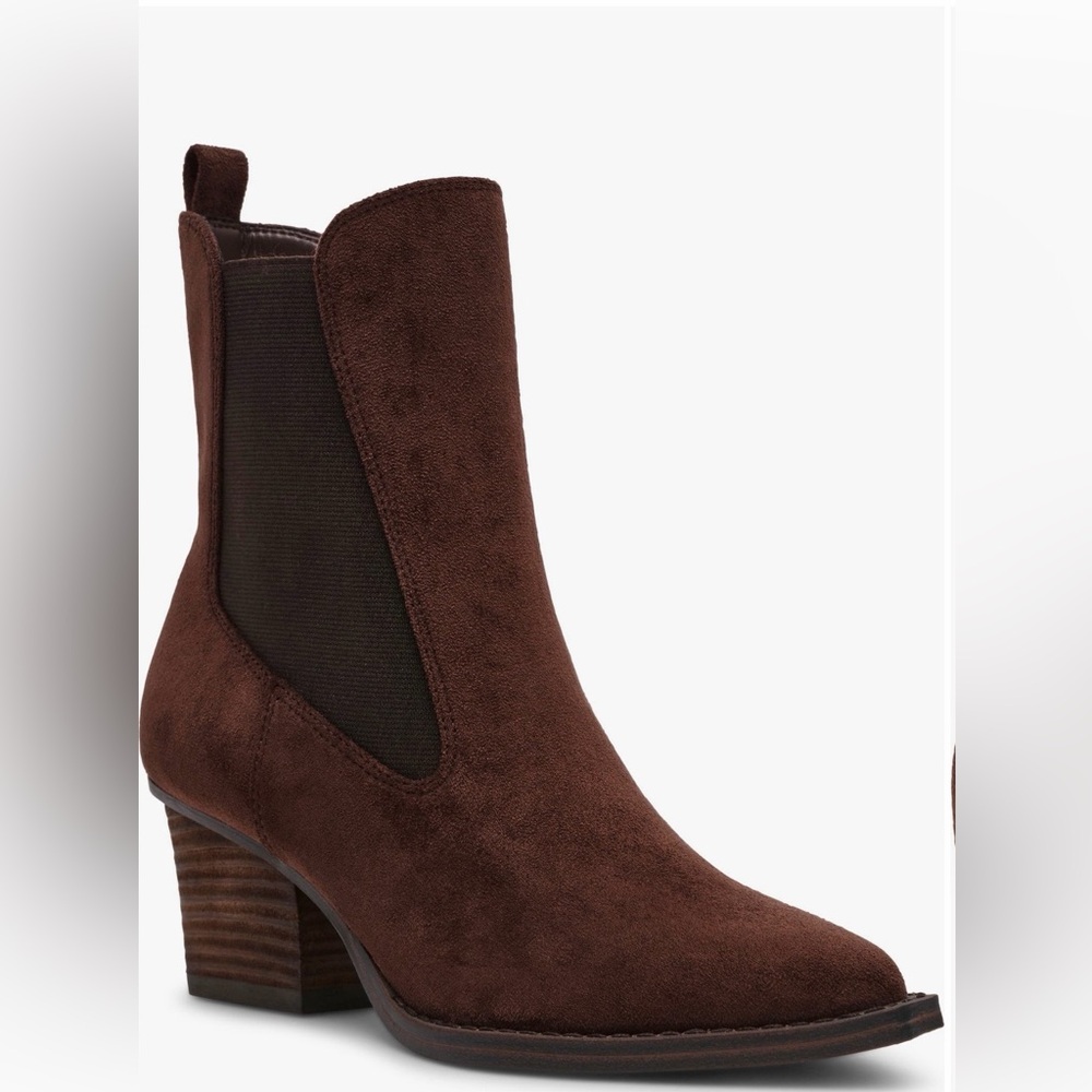 DV by Dolce Vita Rich Brown Ankle Booties